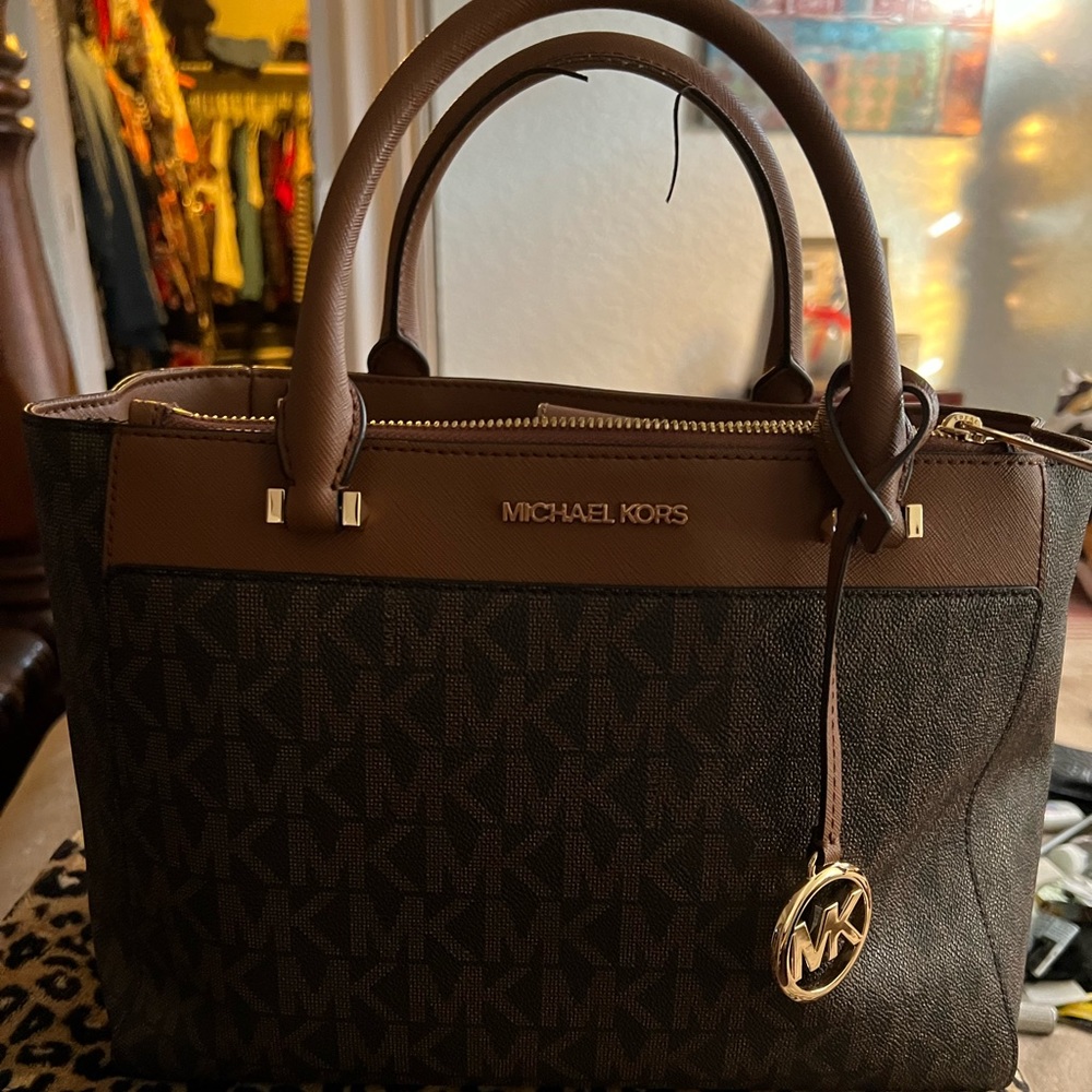 Authentic Michael Kors monogram handbag